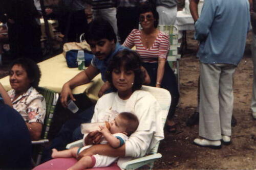 Lisa cousin Richy Utters daughter and Amy Maria Strazzas daughter